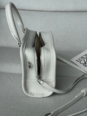 Loewe A039AS4X12  Mini Amazona 180 bag in soft calfskin White - Default Title - View 8