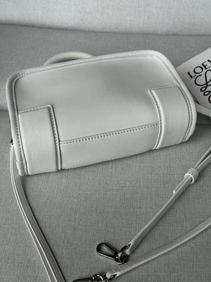 Loewe A039AS4X12  Mini Amazona 180 bag in soft calfskin White - Default Title - View 10