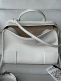 Loewe A039ASRX03 Large Amazona 180 bag in soft calfskin White