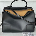 Loewe A039ASRX03 Large Amazona 180 bag in soft calfskin Black - Default Title - View 1