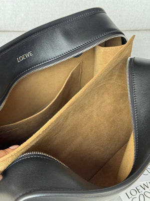 Loewe A039ASRX03 Large Amazona 180 bag in soft calfskin Black - Default Title - View 6
