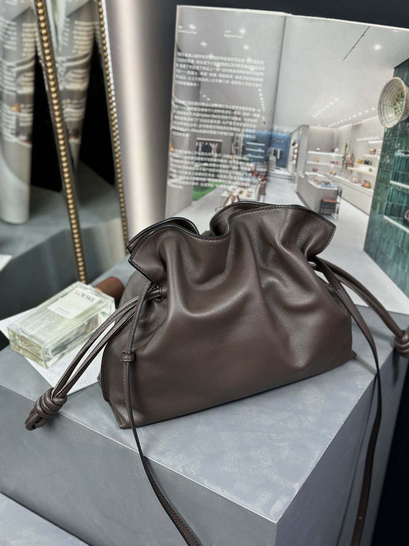 Loewe A411FC1X83 Flamenco clutch in Nappa Calfskin Loe8010