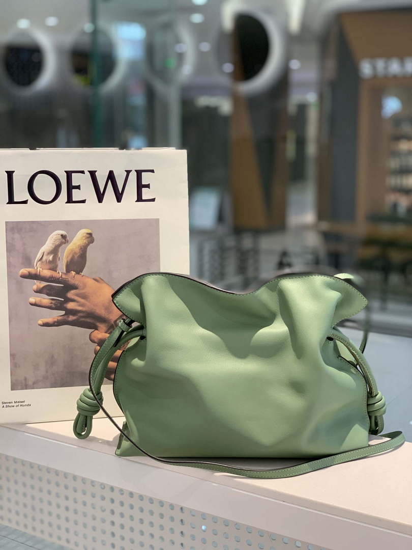 Loewe A411FC1X83 Flamenco clutch in Nappa Calfskin Loe8013