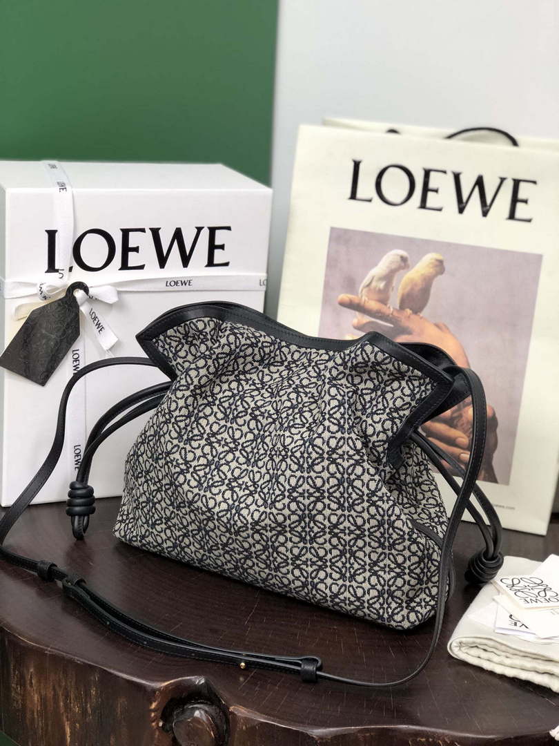 Loewe A411FC1X83 Flamenco clutch in Nappa Calfskin Loe8015