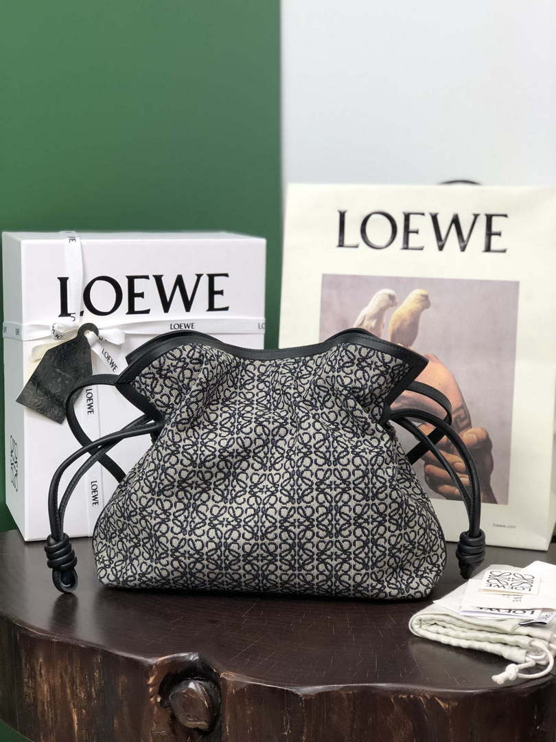Loewe A411FC1X83 Flamenco clutch in Nappa Calfskin Loe8015 - Default Title - View 1