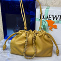 Loewe A411FCRX02 Medium Flamenco purse in mellow nappa lambskin L9017 - Default Title - View 1