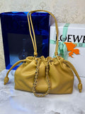 Loewe A411FCRX02 Medium Flamenco purse in mellow nappa lambskin L9017
