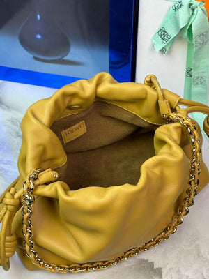 Loewe A411FCRX02 Medium Flamenco purse in mellow nappa lambskin L9017 - Default Title - View 6