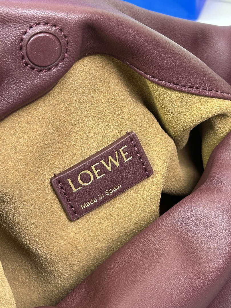 Loewe A411FCRX02 Medium Flamenco purse in mellow nappa lambskin L9019