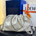 Loewe A411FCRX02 Medium Flamenco purse in mellow nappa lambskin L9020 - Default Title - View 1
