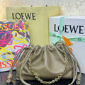 Loewe A411FCRX02 Medium Flamenco purse in mellow nappa lambskin L9021 - Default Title - View 1