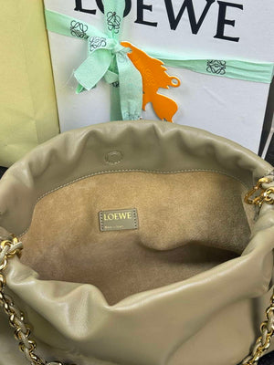 Loewe A411FCRX02 Medium Flamenco purse in mellow nappa lambskin L9021 - Default Title - View 8