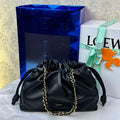 Loewe A411FCRX02 Medium Flamenco purse in mellow nappa lambskin L9022 - Default Title - View 1