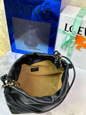 Loewe A411FCRX02 Medium Flamenco purse in mellow nappa lambskin L9022 - Default Title - View 8