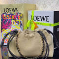 Loewe A411FCRX02 Medium Flamenco purse in mellow nappa lambskin L9024 - Default Title - View 1