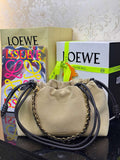 Loewe A411FCRX02 Medium Flamenco purse in mellow nappa lambskin L9024