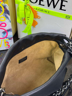 Loewe A411FCRX02 Medium Flamenco purse in mellow nappa lambskin L9023 - Default Title - View 7