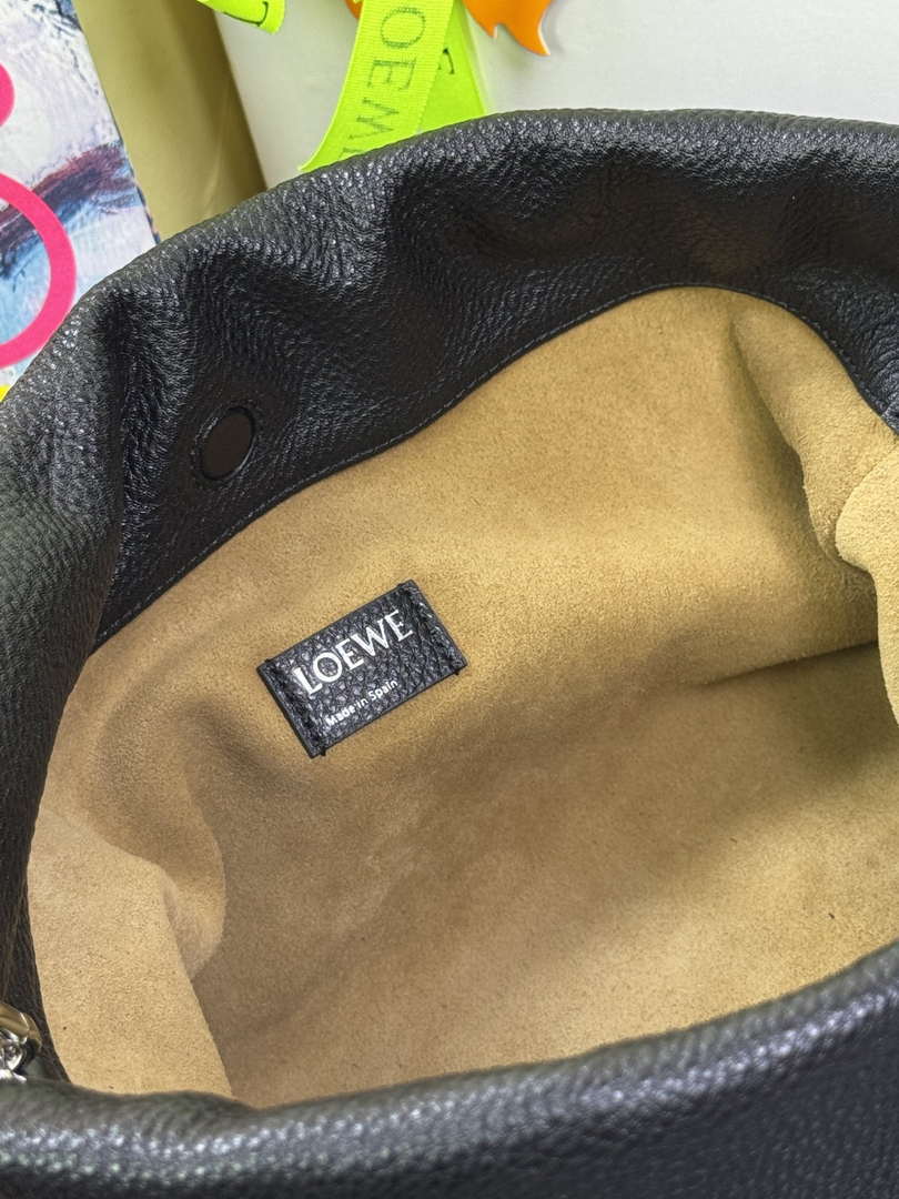Loewe A411FCRX02 Medium Flamenco purse in mellow nappa lambskin L9023