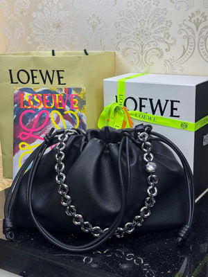 Loewe A411FPDX01 Large Flamenco purse in mellow nappa lambskin L9011 - Default Title - View 1