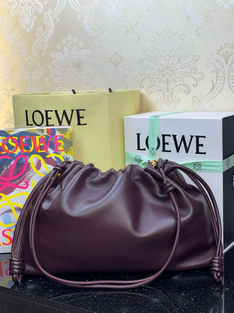 Loewe A411FPDX01 Large Flamenco purse in mellow nappa lambskin L9012