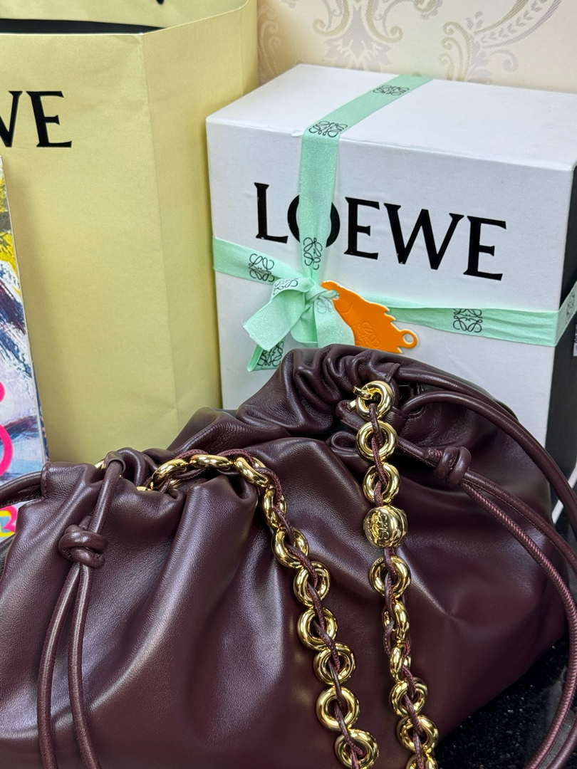 Loewe A411FPDX01 Large Flamenco purse in mellow nappa lambskin L9012