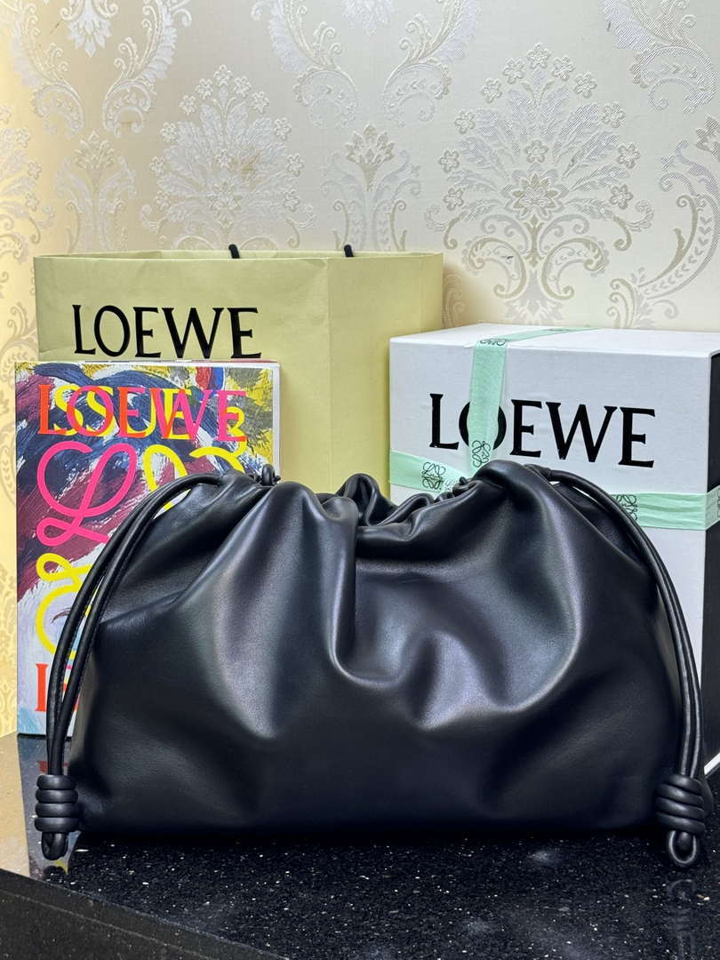 Loewe A411FPDX01 Large Flamenco purse in mellow nappa lambskin L9013