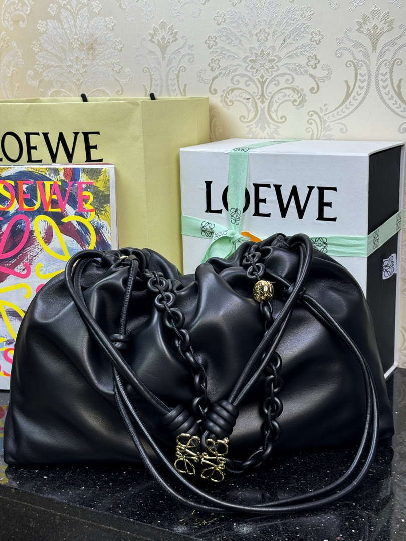 Loewe A411FPDX01 Large Flamenco purse in mellow nappa lambskin L9013