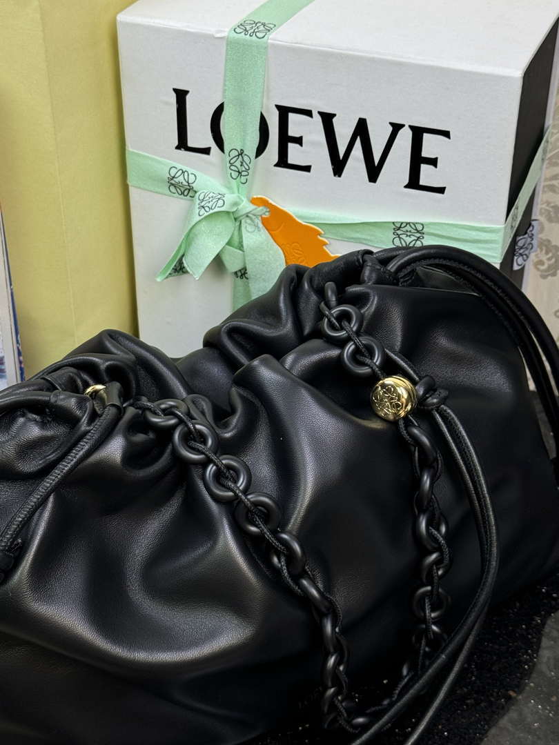 Loewe A411FPDX01 Large Flamenco purse in mellow nappa lambskin L9013