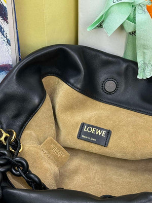 Loewe A411FPDX01 Large Flamenco purse in mellow nappa lambskin L9013 - Default Title - View 9