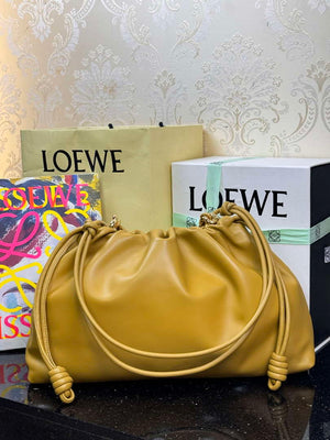 Loewe A411FPDX01 Large Flamenco purse in mellow nappa lambskin L9014 - Default Title - View 2