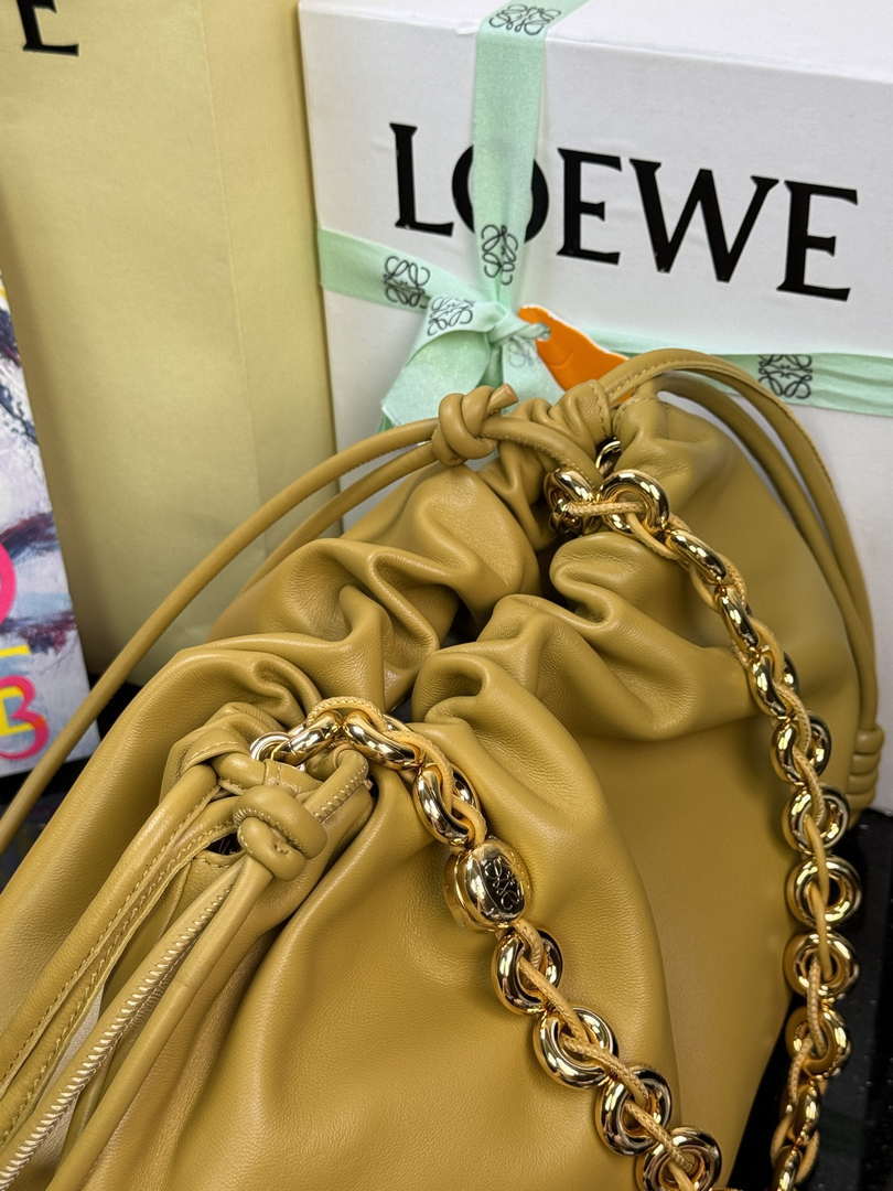 Loewe A411FPDX01 Large Flamenco purse in mellow nappa lambskin L9014