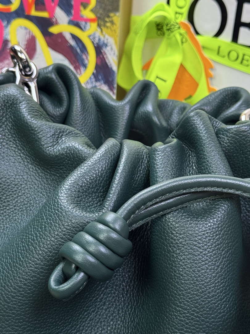 Loewe A411FPDX01 Large Flamenco purse in mellow nappa lambskin L9015