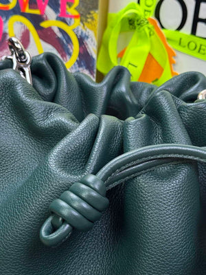 Loewe A411FPDX01 Large Flamenco purse in mellow nappa lambskin L9015 - Default Title - View 4