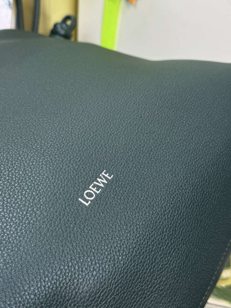 Loewe A411FPDX01 Large Flamenco purse in mellow nappa lambskin L9015 - Default Title - View 8