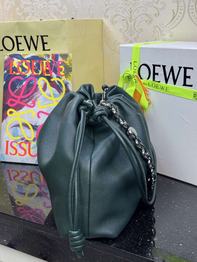 Loewe A411FPDX01 Large Flamenco purse in mellow nappa lambskin L9015