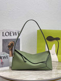 Loewe  A510J67X01 Puzzle Hobo Bag in Nappa Calfskin Avocado Green