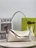 Loewe  A510J67X01 Puzzle Hobo Bag in Nappa Calfskin Soft White