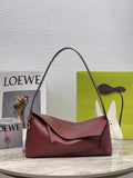 Loewe  A510J67X01 Puzzle Hobo Bag in Nappa Calfskin Wine Red