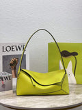 Loewe  A510J67X01 Puzzle Hobo Bag in Nappa Calfskin Lime Yellow