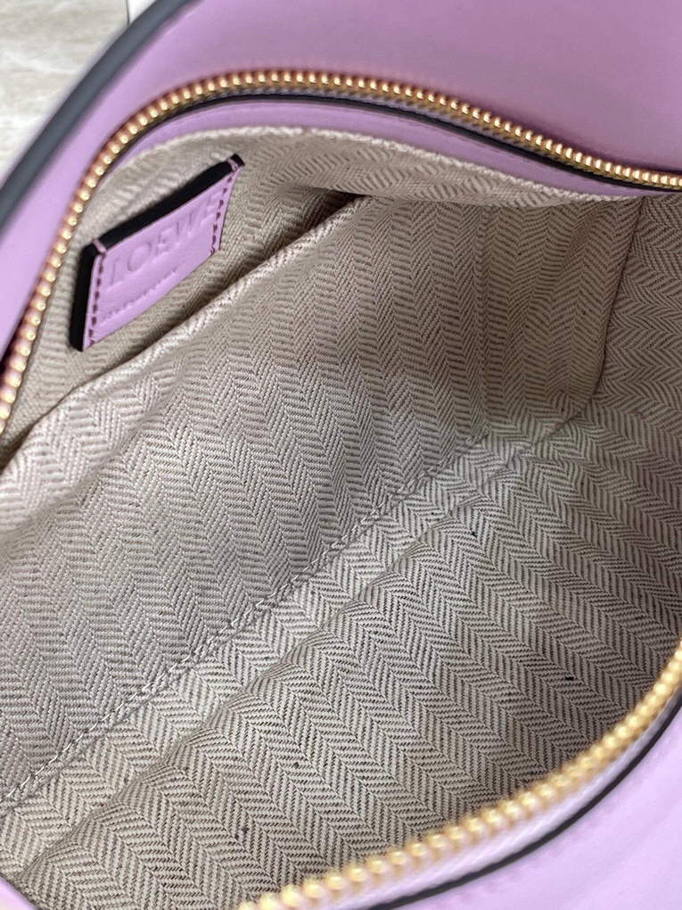 Loewe  A510J67X01 Puzzle Hobo Bag in Nappa Calfskin Bloom Orchid