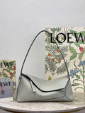 Loewe  A510J67X01 Puzzle Hobo Bag in Nappa Calfskin Ash Grey