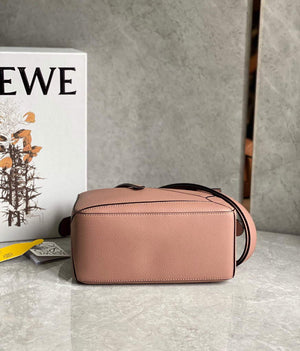 Loewe A510S21X67 Small Puzzle Bag in Soft Grained Calfskin Dark Blush - Default Title - View 4