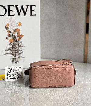 Loewe A510U95X37 Mini Puzzle Bag in Soft Grained Calfskin Dark Blush - Default Title - View 4