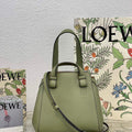Loewe A538H04X02 Hammock Nugget Bag in Nappa Calfskin Green - Default Title - View 1