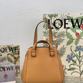 Loewe A538H04X02 Hammock Nugget Bag in Nappa Calfskin Warm Desert - Default Title - View 1