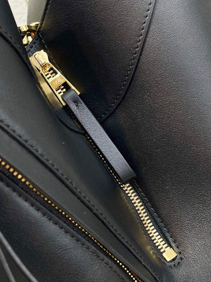 LOEWE A538S35X51 Lsmall hammock bag in soft grained calfskin Black - Default Title - View 7