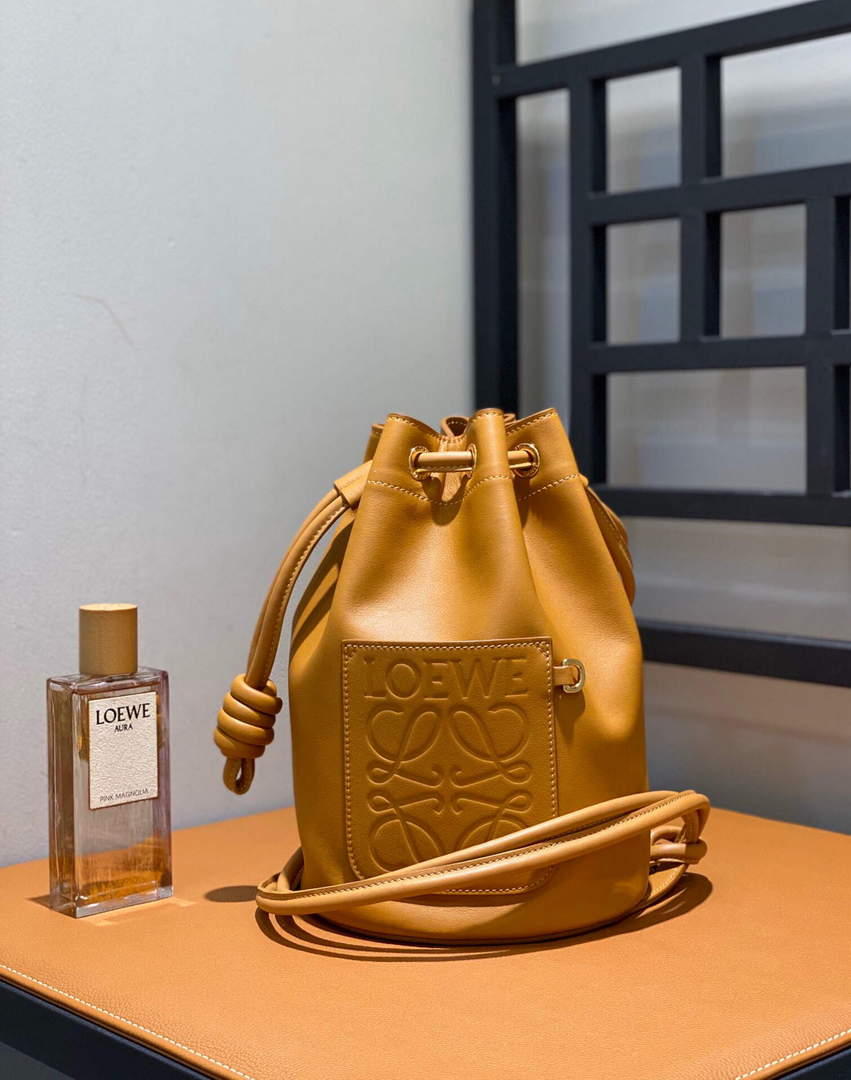Loewe A734Z18X11 Small Sailor bag in nappa calf  Warm Desert