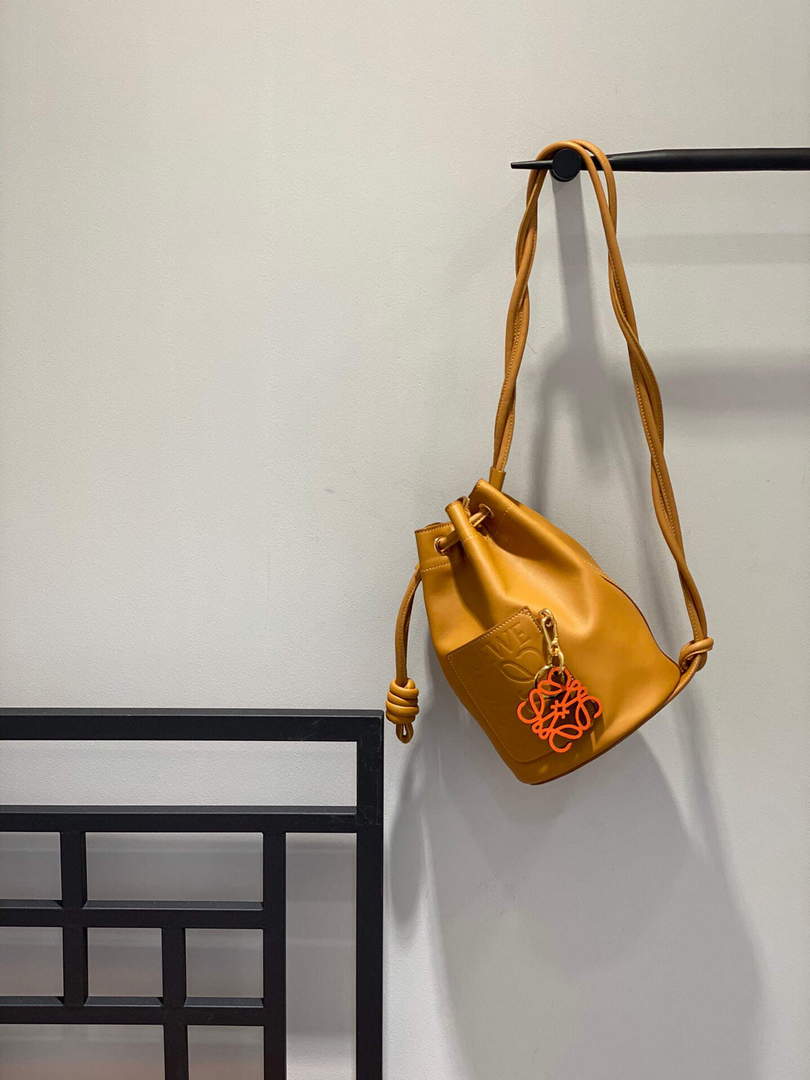 Loewe A734Z18X11 Small Sailor bag in nappa calf  Warm Desert