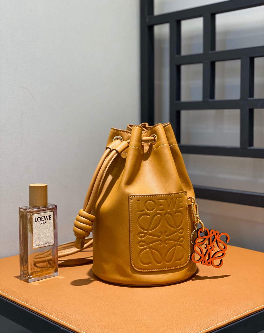 Loewe A734Z18X11 Small Sailor bag in nappa calf  Warm Desert