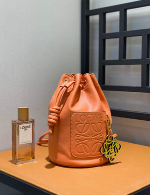 Loewe A734Z18X11 Small Sailor bag in nappa calf  Coral Reef - Default Title - View 3